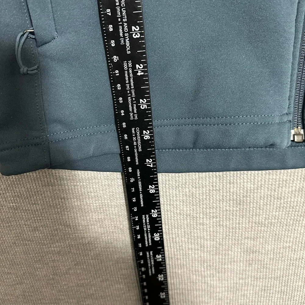 The North Face Apex Bionic 2 Full Zip Jacket Mens Small Blue Two-Tone Colorblock